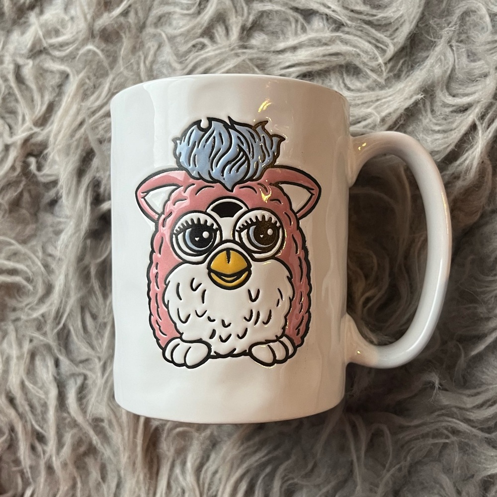 Hasbro Furby stoneware mug NWT